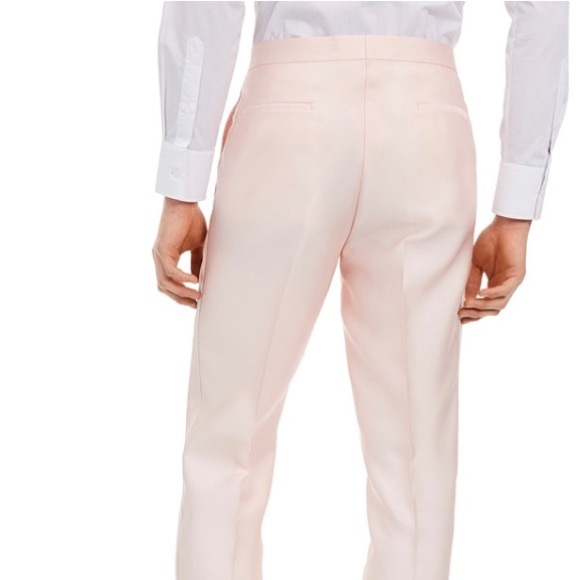 Alfani men’s 3 piece Tuxedo/suit , light Peach 46R - Picture 8 of 9